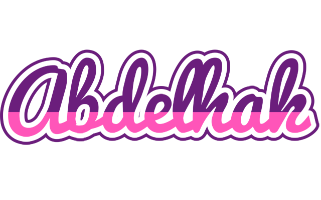 Abdelhak cheerful logo