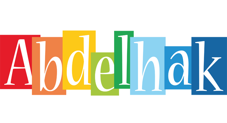 Abdelhak colors logo