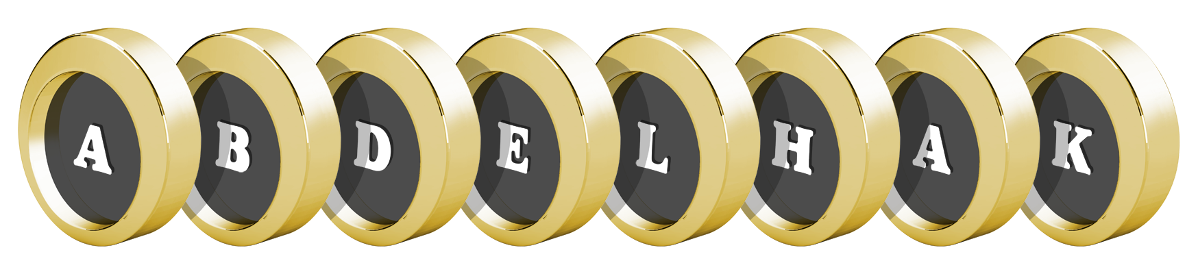 Abdelhak gold logo