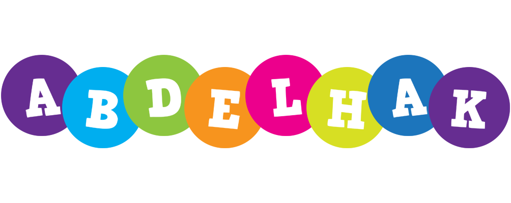 Abdelhak happy logo