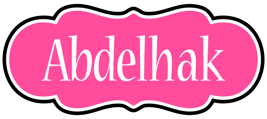 Abdelhak invitation logo