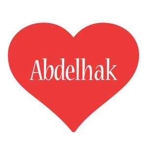 Abdelhak love logo