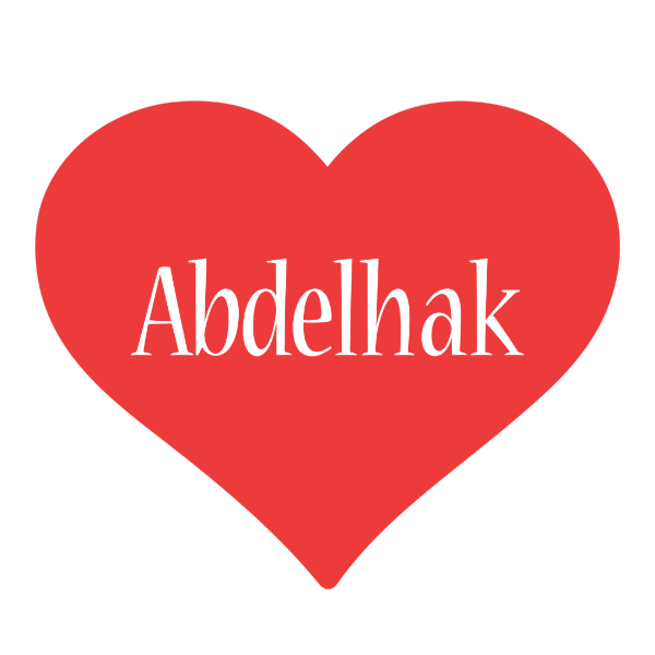Abdelhak love logo