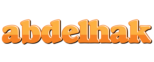 Abdelhak orange logo