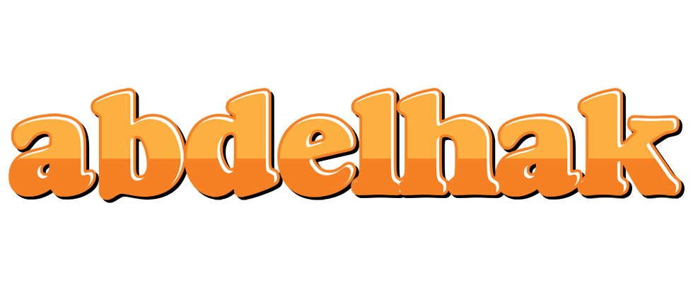 Abdelhak orange logo