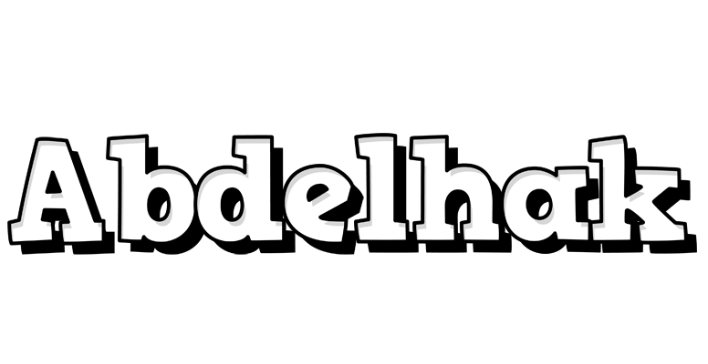 Abdelhak snowing logo