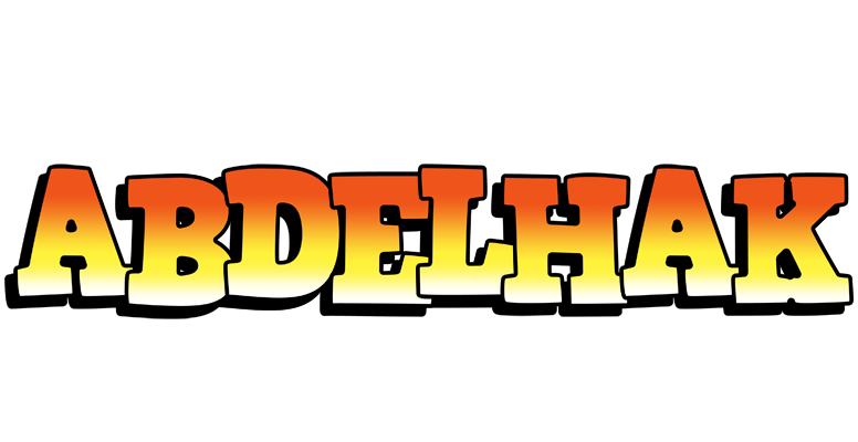 Abdelhak sunset logo