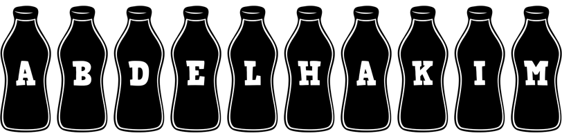 Abdelhakim bottle logo