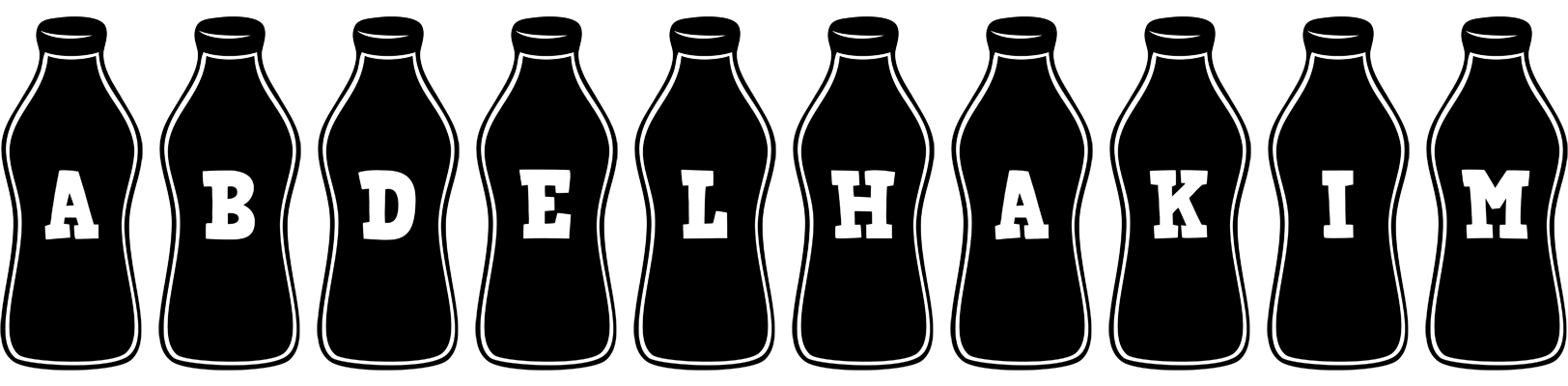 Abdelhakim bottle logo