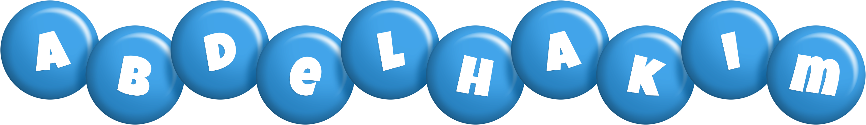 Abdelhakim candy-blue logo