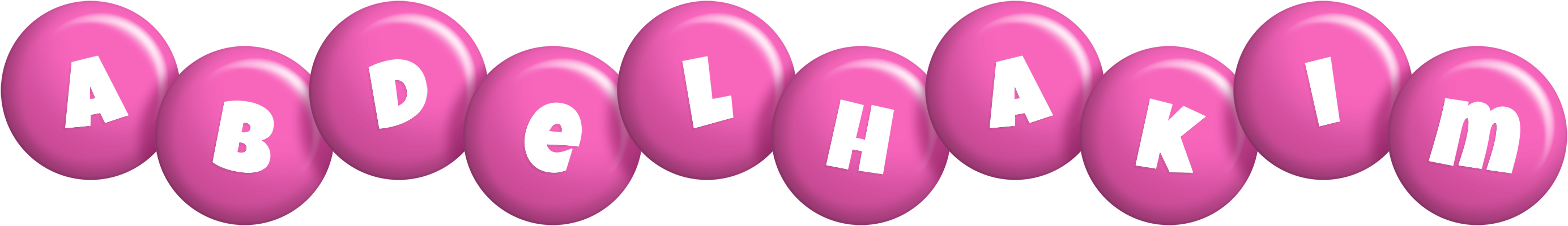 Abdelhakim candy-pink logo