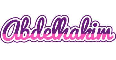 Abdelhakim cheerful logo