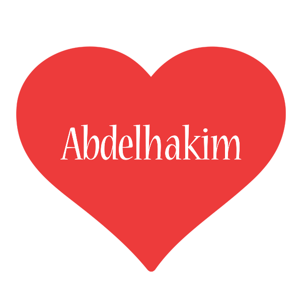 Abdelhakim love logo