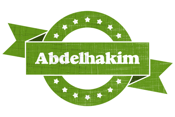 Abdelhakim natural logo