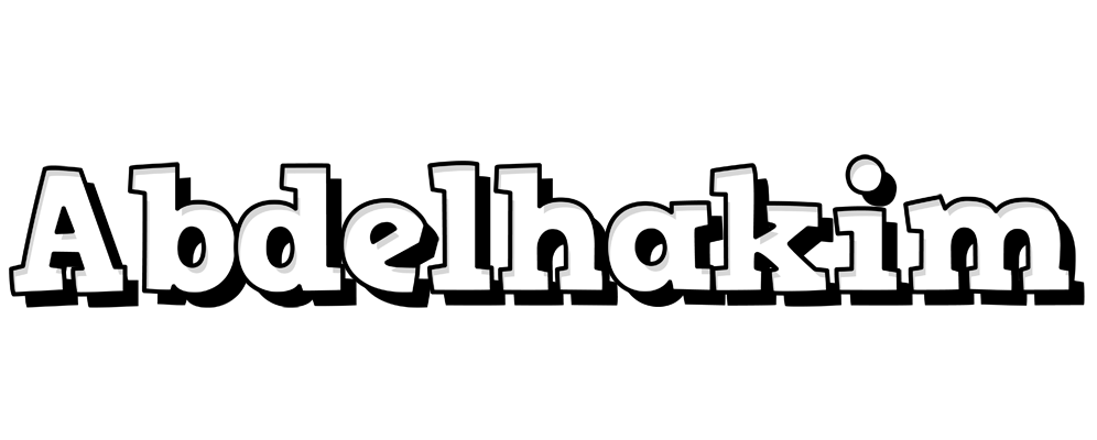 Abdelhakim snowing logo