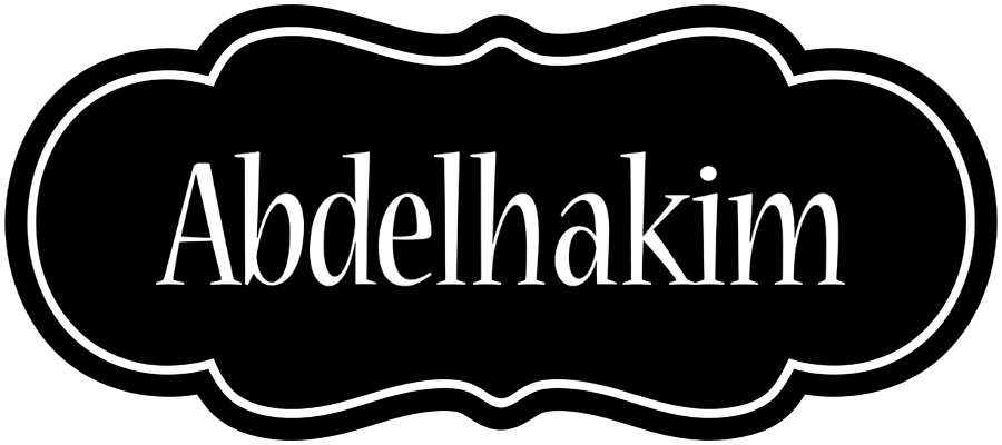 Abdelhakim welcome logo