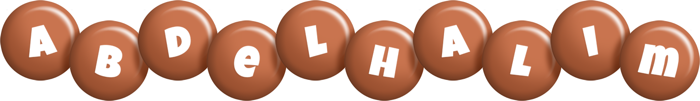 Abdelhalim candy-brown logo