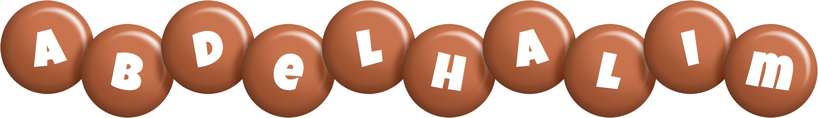 Abdelhalim candy-brown logo