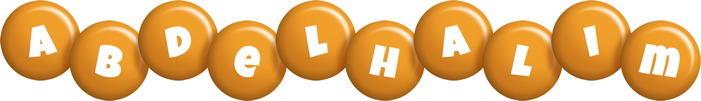Abdelhalim candy-orange logo