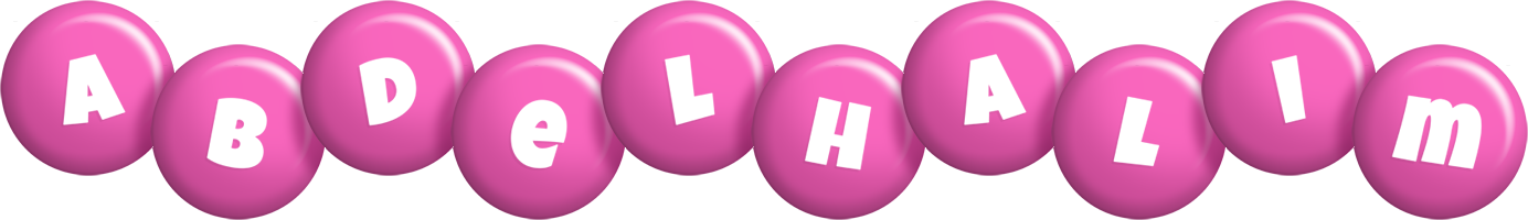 Abdelhalim candy-pink logo