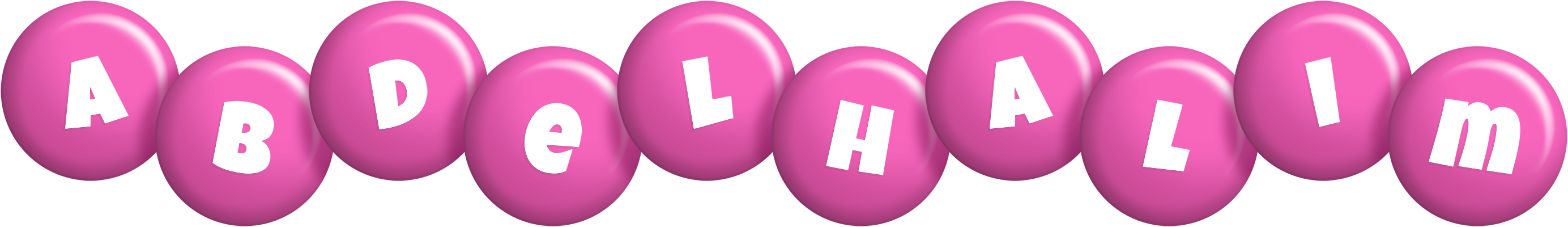Abdelhalim candy-pink logo