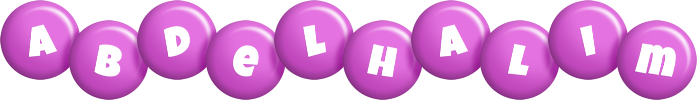 Abdelhalim candy-purple logo