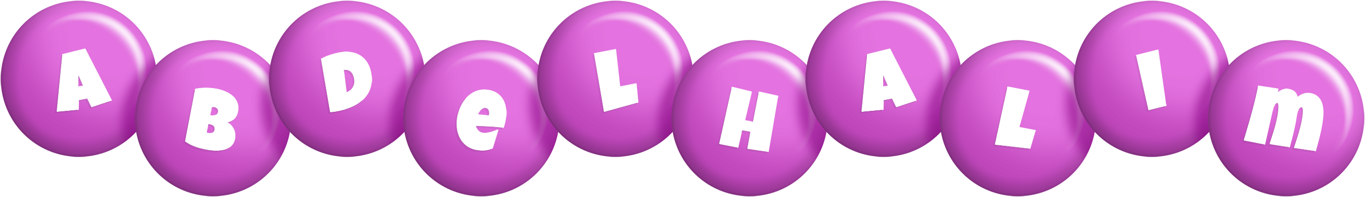 Abdelhalim candy-purple logo
