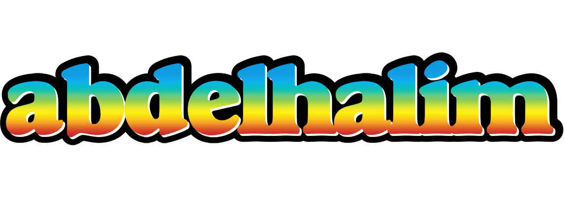 Abdelhalim color logo