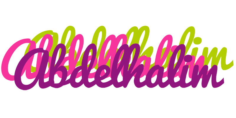 Abdelhalim flowers logo