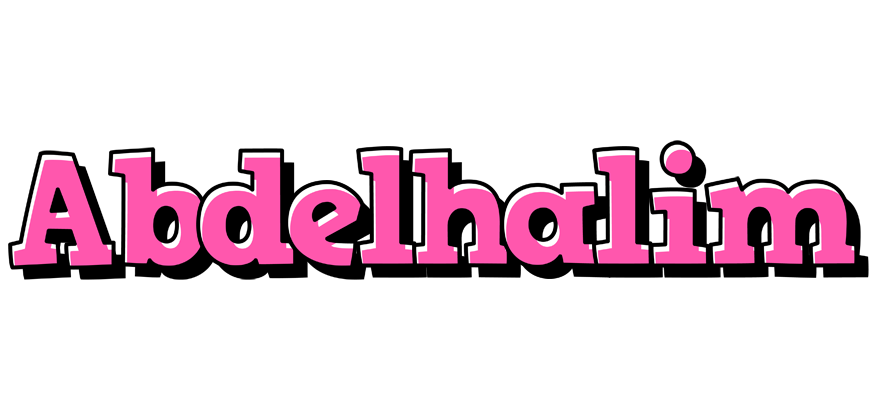 Abdelhalim girlish logo