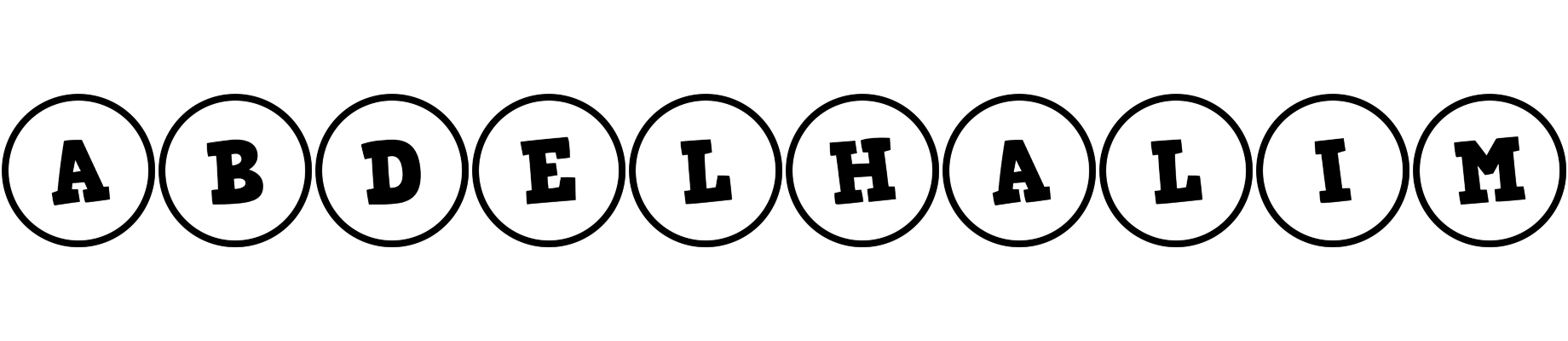 Abdelhalim handy logo