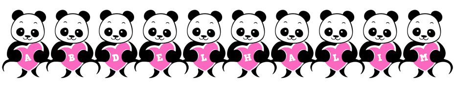 Abdelhalim love-panda logo