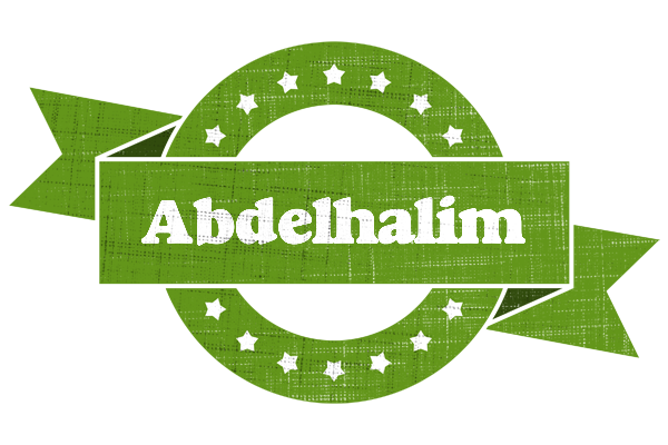 Abdelhalim natural logo