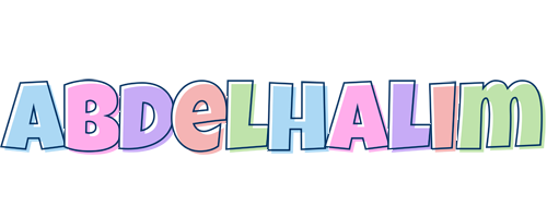 Abdelhalim pastel logo