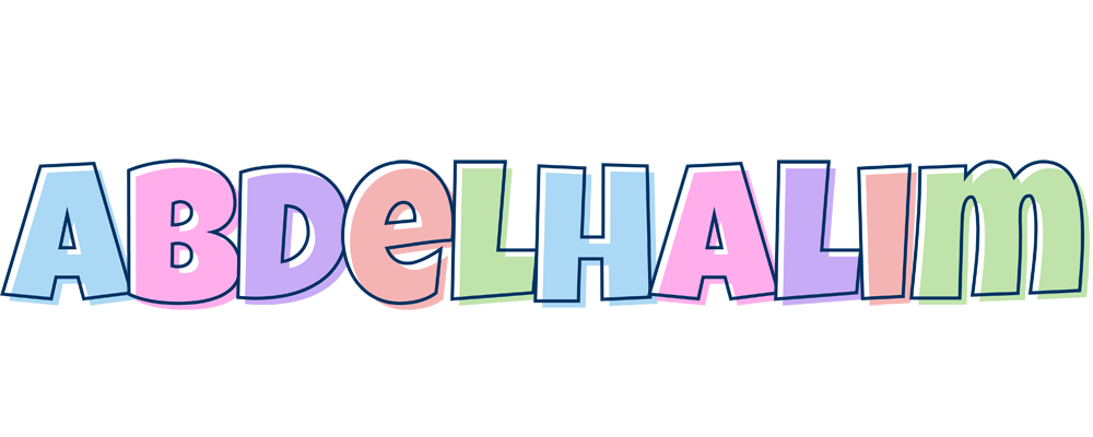 Abdelhalim pastel logo