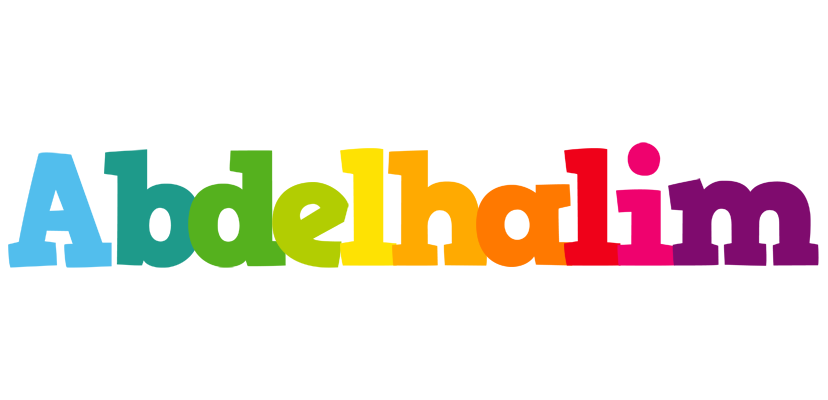 Abdelhalim rainbows logo