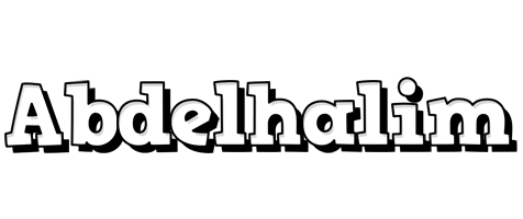 Abdelhalim snowing logo
