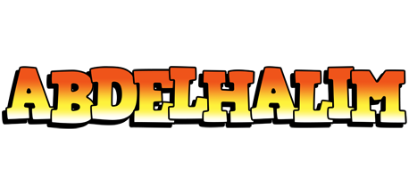 Abdelhalim sunset logo