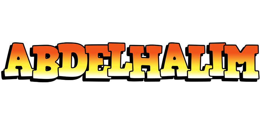 Abdelhalim sunset logo