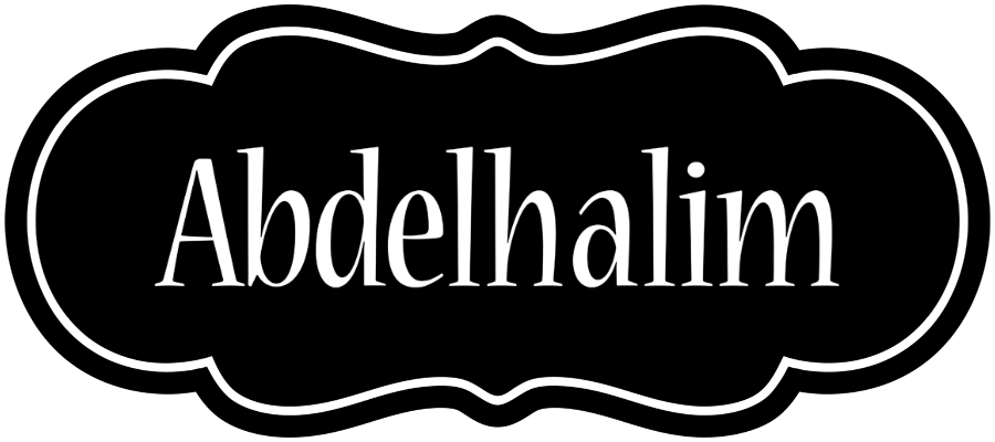 Abdelhalim welcome logo