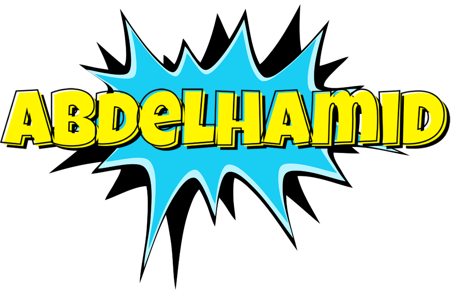 Abdelhamid amazing logo