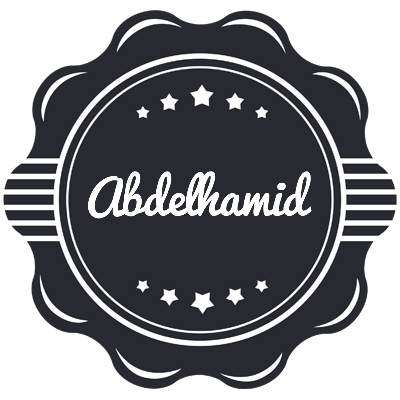 Abdelhamid badge logo