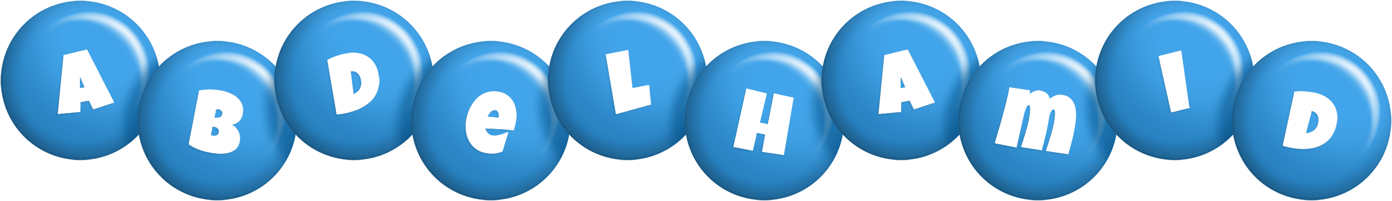 Abdelhamid candy-blue logo