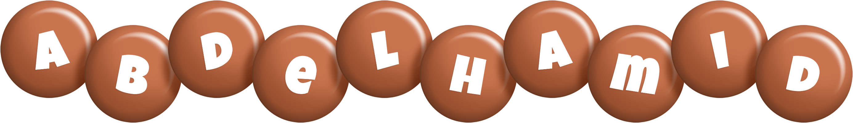 Abdelhamid candy-brown logo