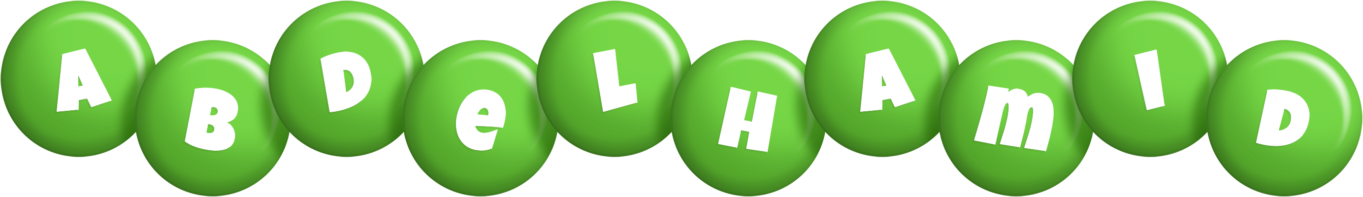 Abdelhamid candy-green logo