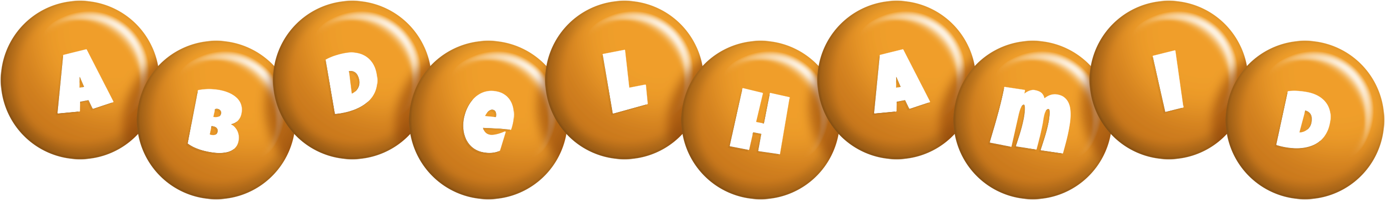 Abdelhamid candy-orange logo