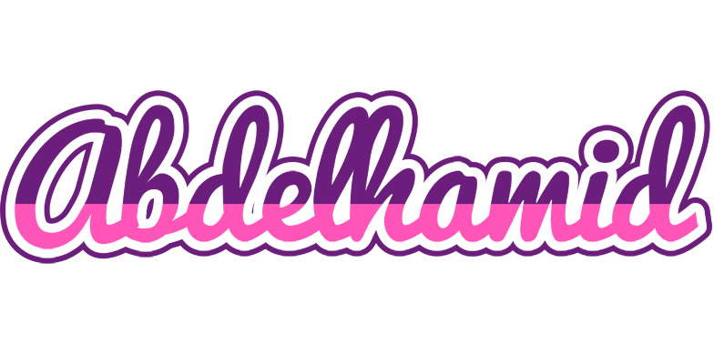 Abdelhamid cheerful logo