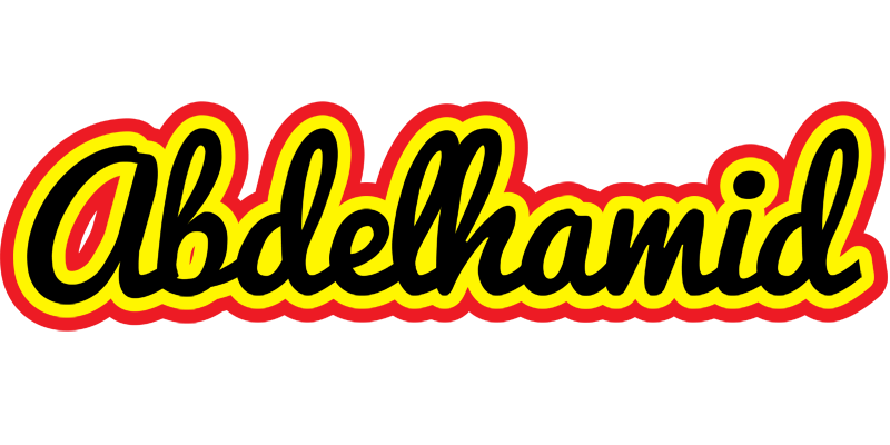 Abdelhamid flaming logo