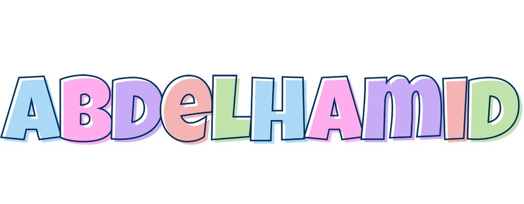 Abdelhamid pastel logo