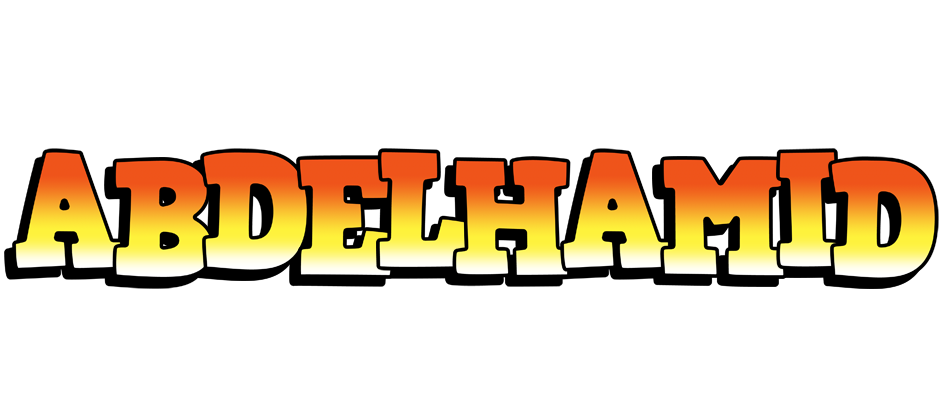 Abdelhamid sunset logo